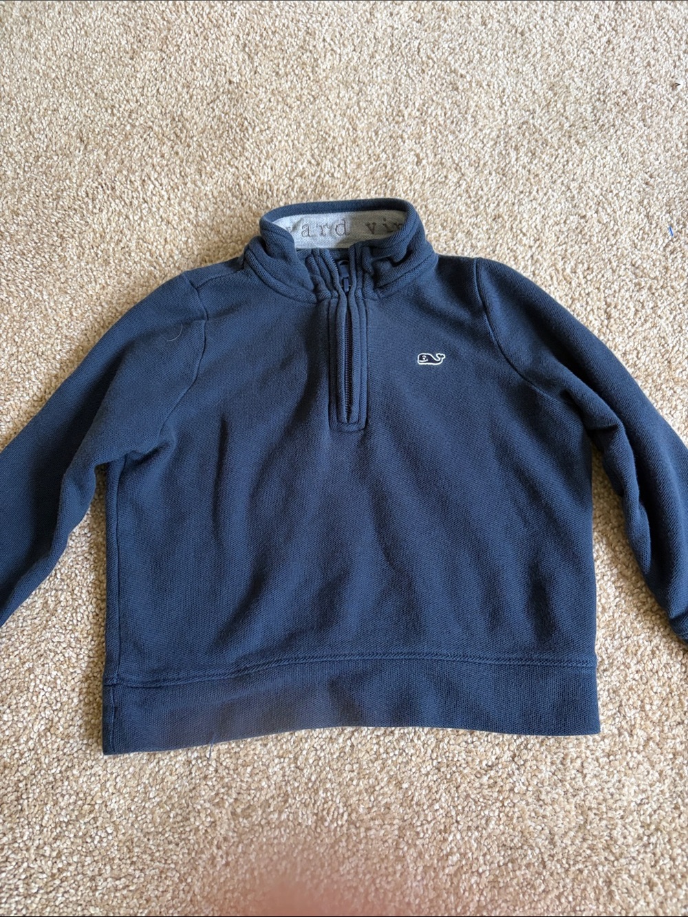 Vineyard Vines Navy Half-Zip Pullover